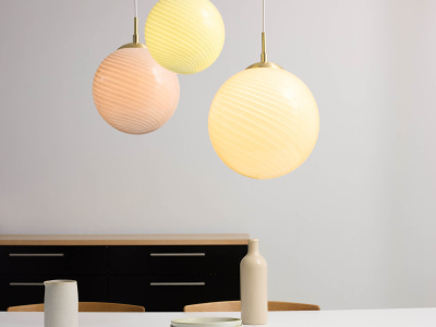 Hanglampen Candy verschillende kleuren 3 stuks OANN