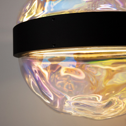 Misterio Wandlamp zwart metaal OANN