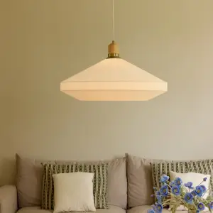 OANN. Licht zo as ’t heurt. 72 Paris soft hanglamp rond 56cm OANN