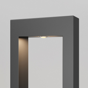 Staande buitenlamp Garden light Bonn zwart, 1 lichts OANN