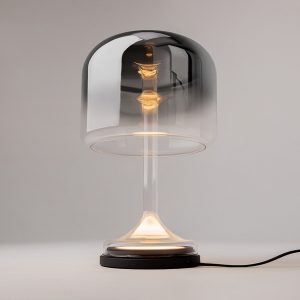 Spirito Tafellamp, glas zwart, LED