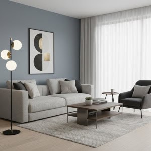 Woonkamer vloerlamp OANN