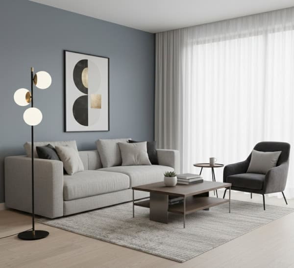 Nostalgia Vloerlamp Goud, 3-Lichts 1 Woonkamer vloerlamp OANN