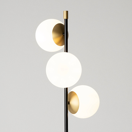 Nostalgia Vloerlamp Goud, 3-Lichts 3 vloerlamp nostalgia - Oann.nl