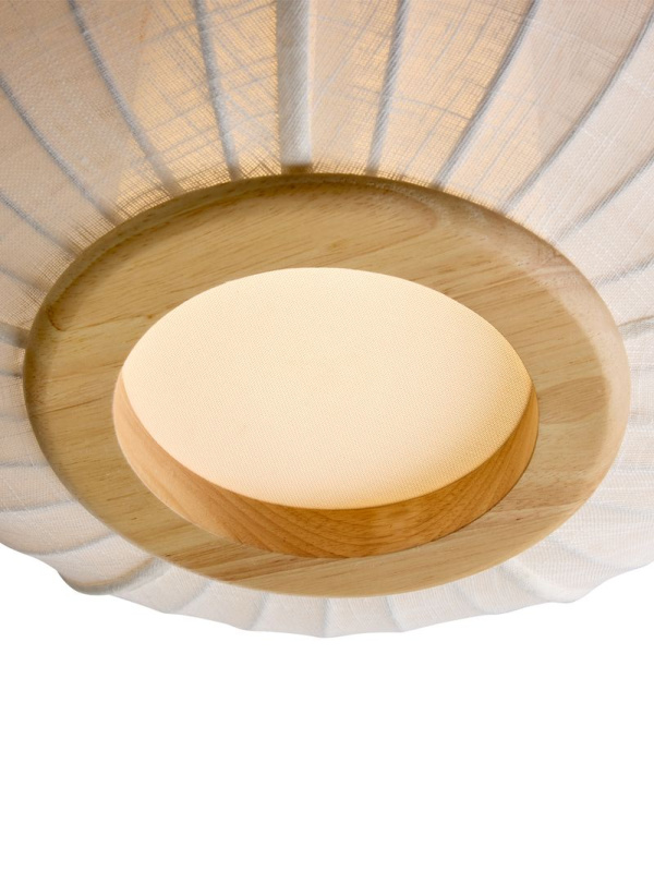 Balloon Wandlamp, Linnenwit Ø40 2 Balloon Wandlamp rond 40 OANN