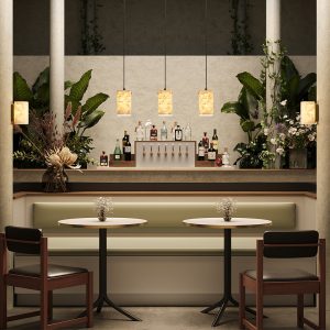 Hanglamp maris goud 3 lichts ruimte OANN