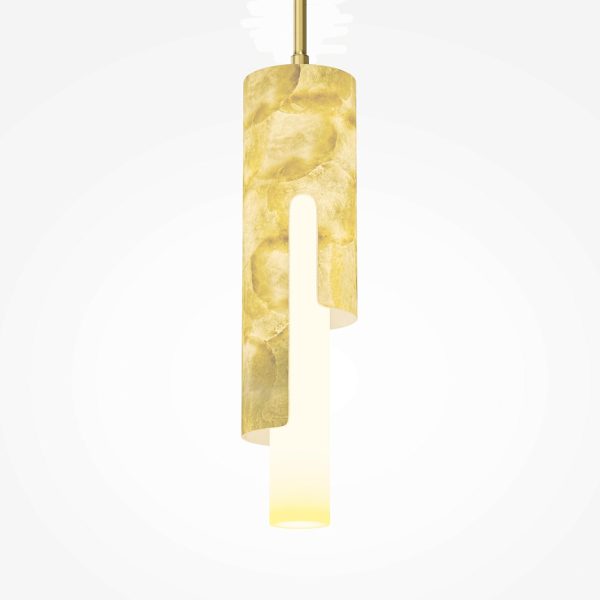 Hanglamp maris goud vooraanzicht OANN