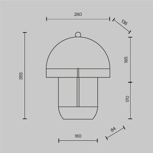 Tafellamp Hope, Beige - Afbeelding 4