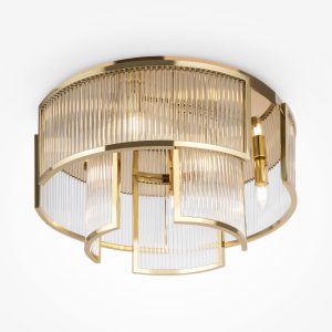 Plafondlamp Frame Goud, 6 lichts