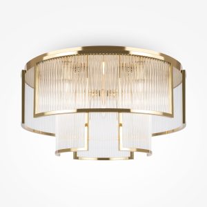 Plafondlamp Frame Goud, 9 lichts