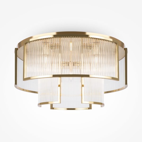 Plafondlamp Frame Goud, 9 lichts