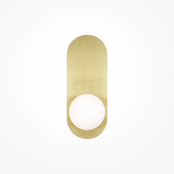Wandlamp Bao Goud, 1 lichts