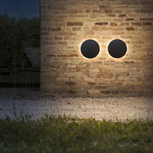 Punto Wandlamp zwart 2 stuks OANN