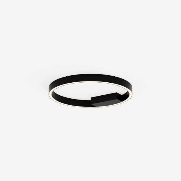 Plafondlamp Rim Zwart