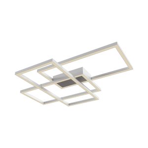 Plafondlamp Rida Wit – ingeschakeld