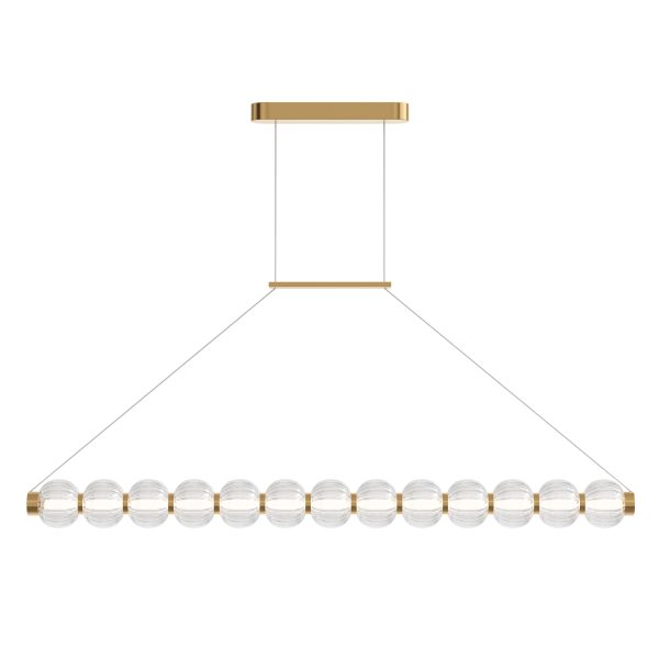 Hanglamp Amulet Goud, LED – ingeschakeld