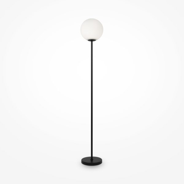 Vloerlamp Ring Zwart, 1 lichts