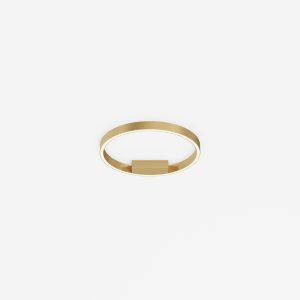 Plafondlamp Rim Messing