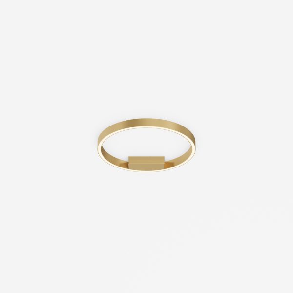 Plafondlamp Rim Messing