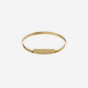 Plafondlamp Rim Messing