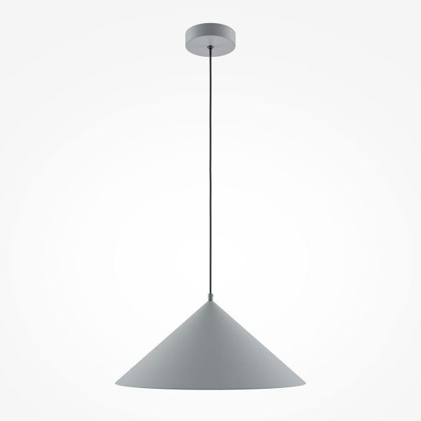 Hanglamp Basic colors Grijs, E27