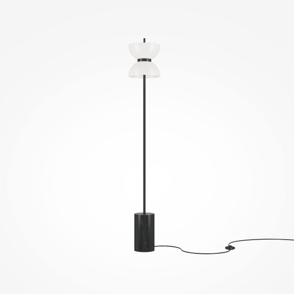 Vloerlamp Kyoto, Zwart