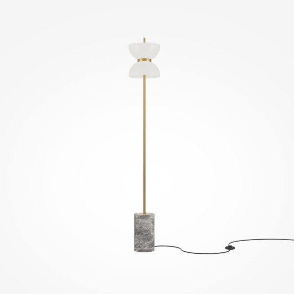 Vloerlamp Kyoto, Goud