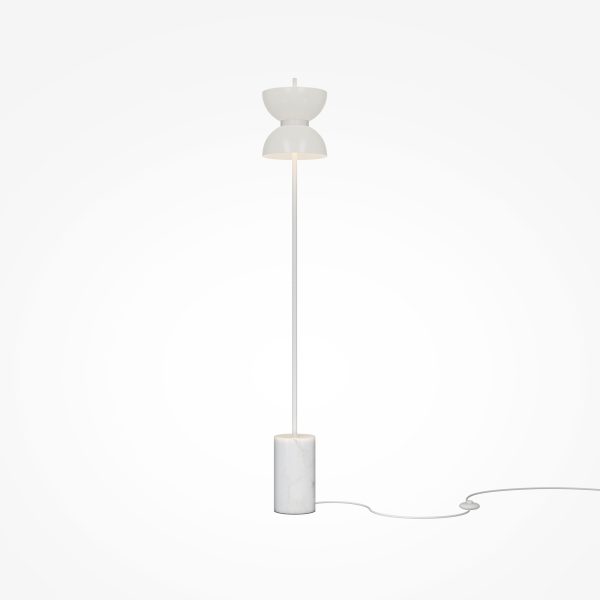 Vloerlamp Kyoto, Wit