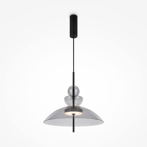 Hanglamp Bangkok Zwart, 1 lichts