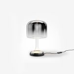 Tafellamp Spirito, glas zwart, Ø180 8 RENDER Main Image MOD286TL L8B3K standard - Oann.nl