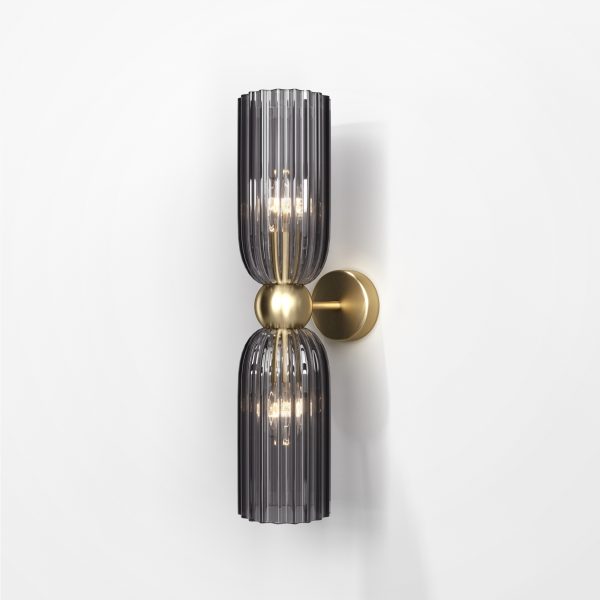 Wandlamp Antic Grijs, Ø 100