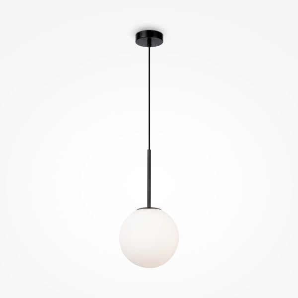 Hanglamp Basic form Zwart, 1 lichts