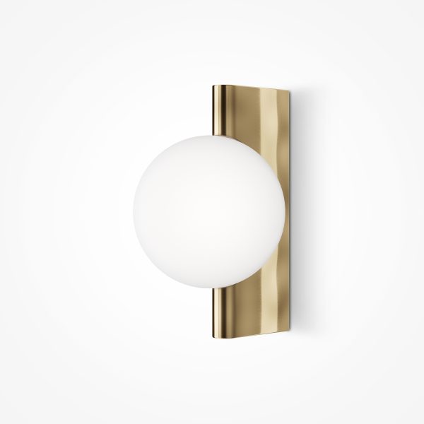 Wandlamp Avant-garde Messing, 1 lichts