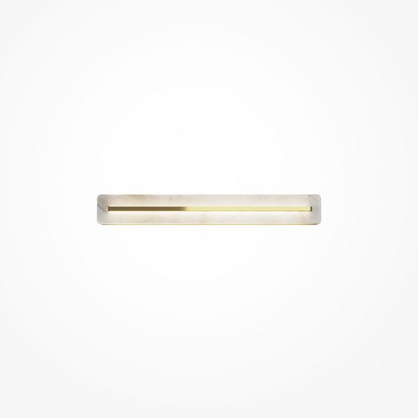 Wandlamp Albatre Messing, Ø 600