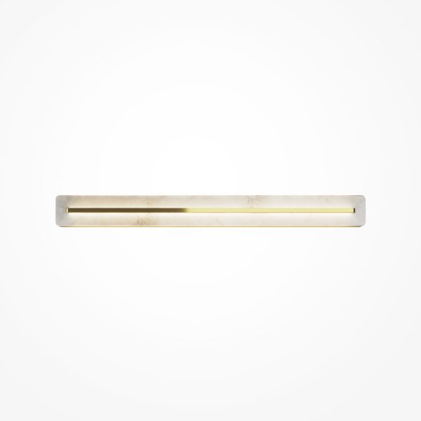 Wandlamp Albatre Messing, Ø 800