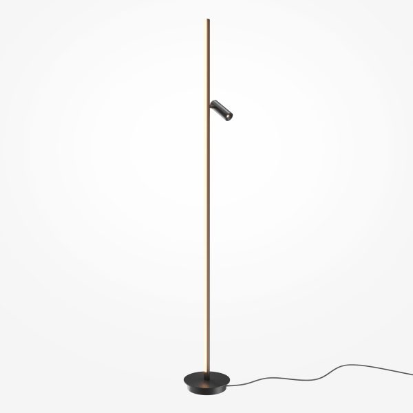 Vloerlamp Thin, Zwart