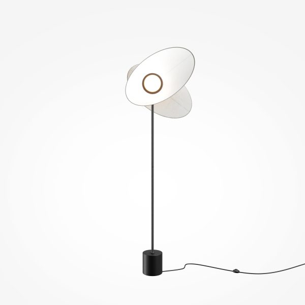 Vloerlamp Evolution, Zwart