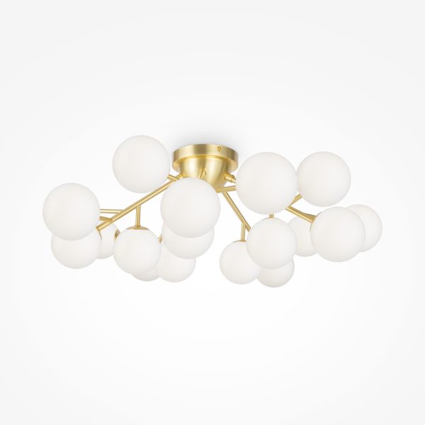 Plafondlamp Dallas Goud, 20 lichts