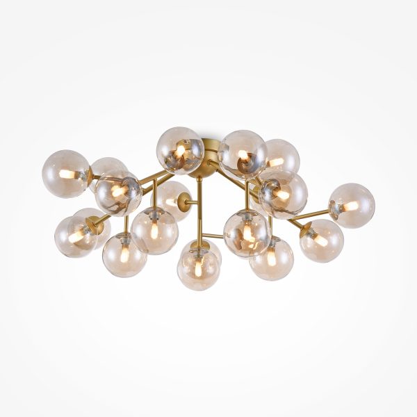 Plafondlamp Dallas Goud, 20 lichts