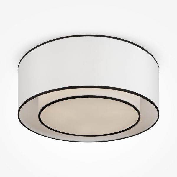 Plafondlamp Bergamo Wit, 3 lichts