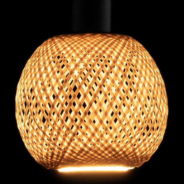 LED Floating Bamboo Globe Ø180 nature 1 Floating Line Segula Bamboo