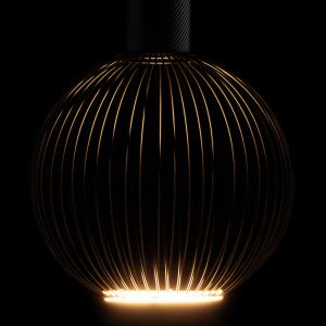 Segula floating line globe zwart rond 180 aan OANN