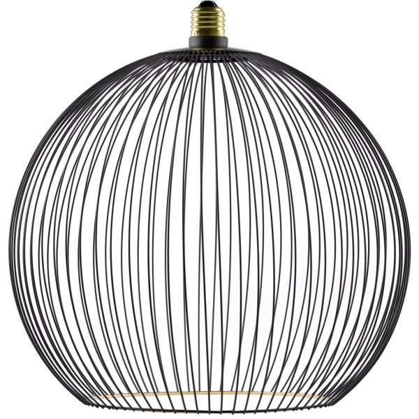 Segula flating line globe zwart rond 300 OANN