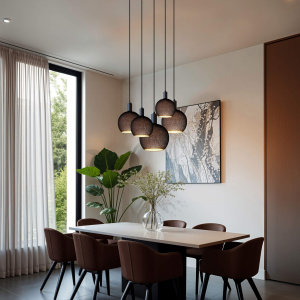 OANN. Licht zo as ’t heurt. 73 Segula floating cage rond 300 woonkamer - Oann.nl