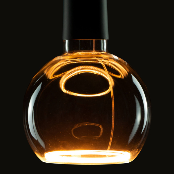 Segula floating globe rond 125 transparant aan OANN