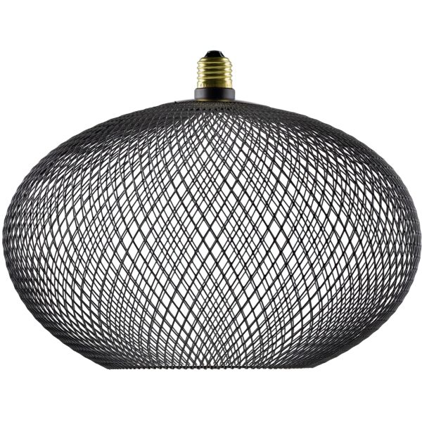 Segula floating line Cage ovaal zwart rond 300 OANN