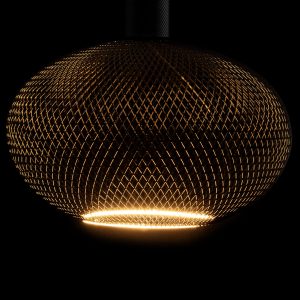 Segula floating line ovaal zwart rond 300 aan OANN