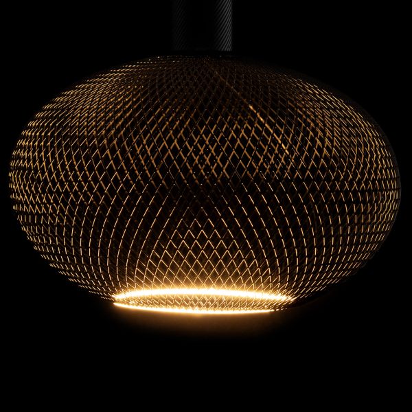 Segula floating line ovaal zwart rond 300 aan OANN