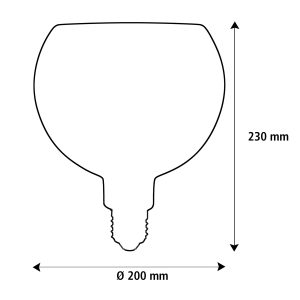 Led Floating Billard Ø 200, Wit - Afbeelding 4