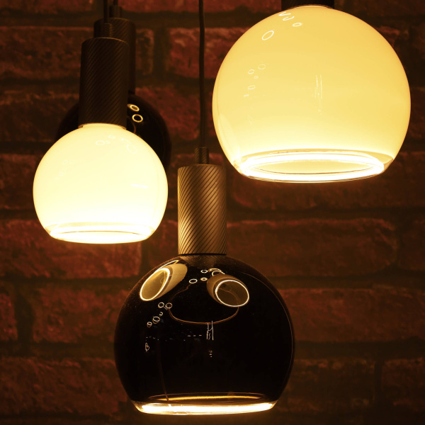 Led Floating Billard Ø 200, lichtbron 3 Segula floating zwart rond 200 kleuren OANN